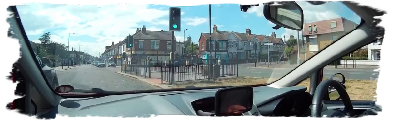 Right turn at traffic lights